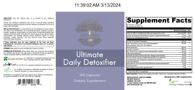 Ultimate Daily Detoxifier